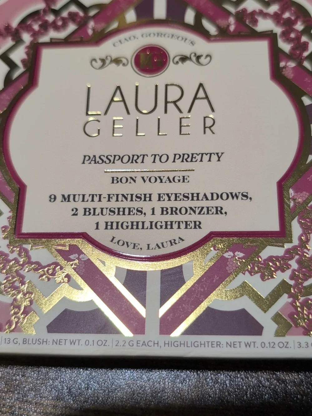 Laura Geller Passport to Pretty Compact Palette  in Bon Voyage